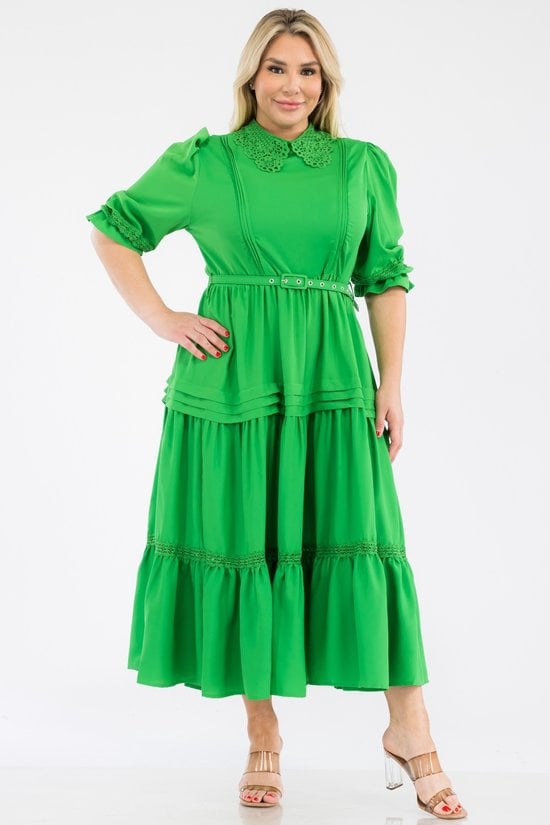 Plus size midi dress canada best sale