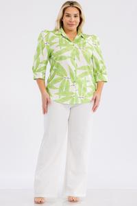 Plus Size Casual Missy Shirt