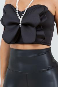 BLACK BUTTERFLY DESIGNED TOP